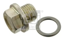Oil pan drain plug Male Hex