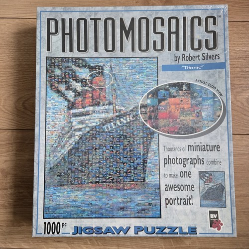 Titanic photomosaic 1000pc - titanic,