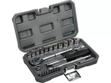 Halfords 1/4’’ Socket Set Kit - 25 Piece Drive Metric Socket Set - NEW SEALED