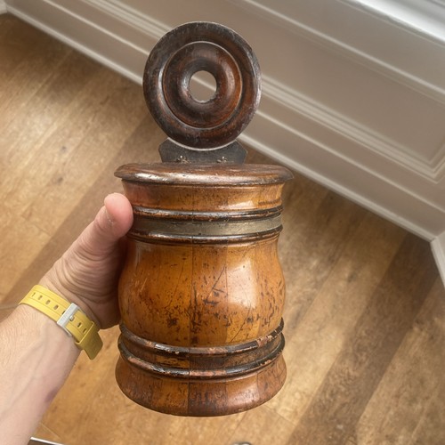Antique wooden scottish staved - wooden,