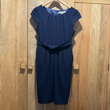 L.K. BENNETT Dress Uk 12 Navy