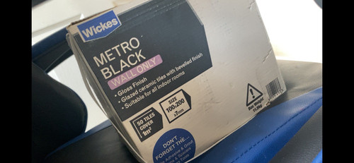 Wickes metro black gloss - metro,