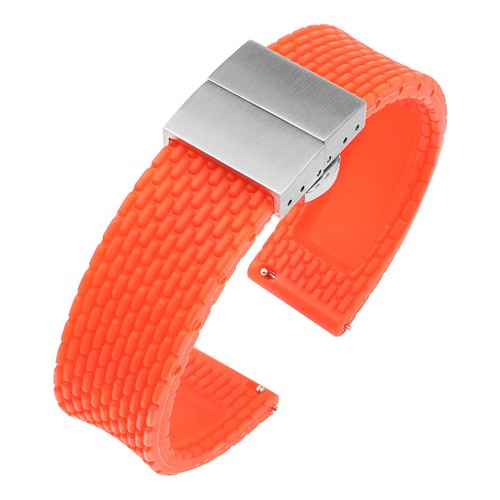 Soft silicone watch strap mens - silicone,