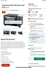 Cookworks KR-E20N-E1Dkh 1380W