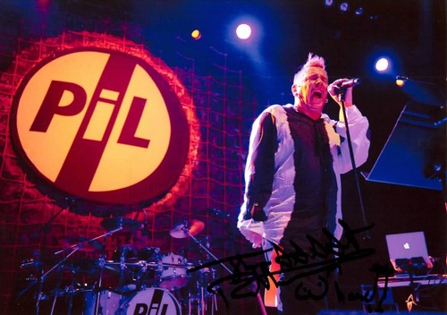 John lydon signed 12x8 photo - lydon,