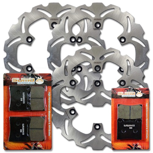 Front rear brake - front+rear, rotor+pads