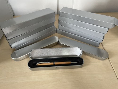 Metal pen box tins - pen, for