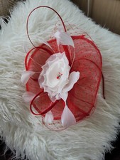 Jacques Vert Fascinator Red