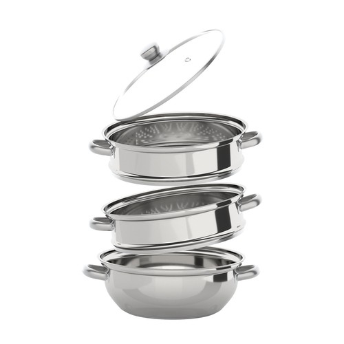 Stainless steel tier - steel, 3