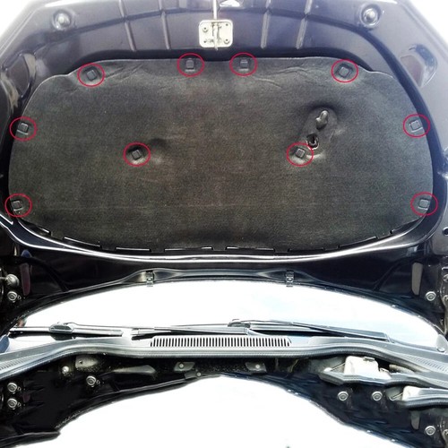 Fit renault bonnet - fit, insulation