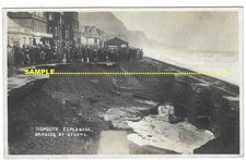 Sidmouth 1925 Real Photo Storm