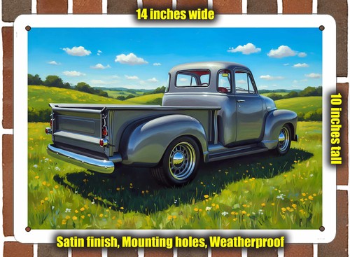 Metal sign 1952 chevrolet - metal,
