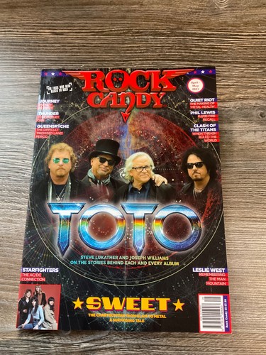 Rock candy magazine toto cover - candy,