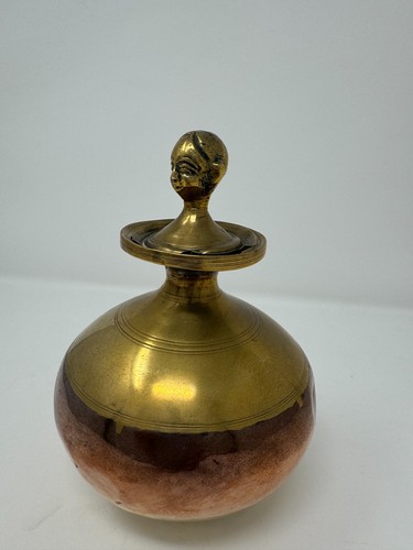 Vintage brass copper narrow - &,