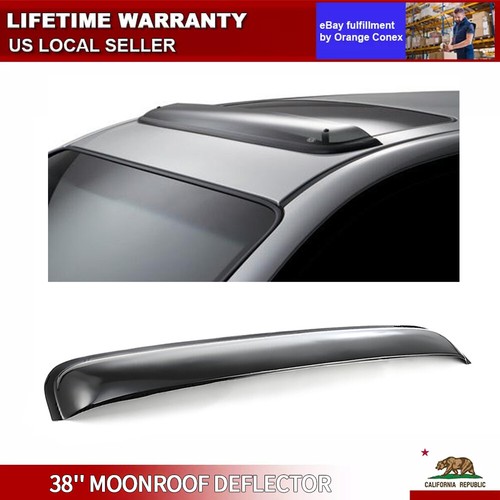 Top window visor moonroof - window,