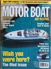 Saga 26 HT, Apreamare 26, 30 & 40, Coronet 21 & Viking range in MB&Y (08/98) 