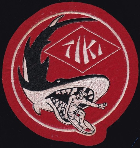 Tiki surfboards surf patch - tiki,