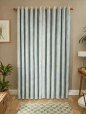 John Lewis Karri Blackout Thermal Lined Eyelet Curtains DuckEgg