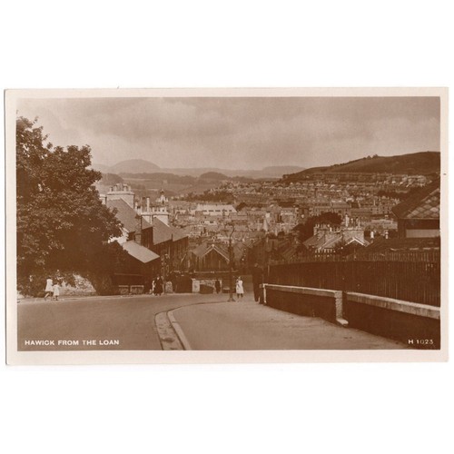Hawick roxburghshire view from - hawick,