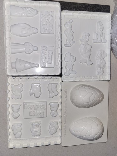 Chocolate moulds vintage 4 - moulds, x