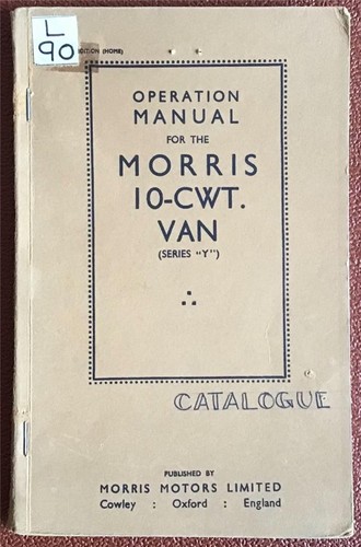 Morris 10cwt van series - morris,
