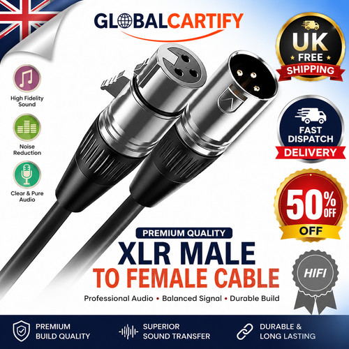 Xlr microphone cable - 3, pin