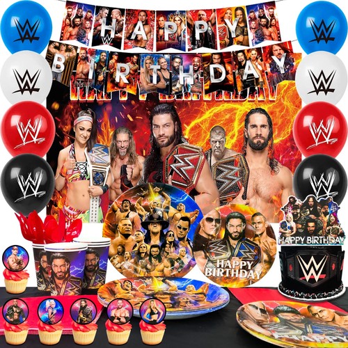 Wrestling match birthday - wrestling,