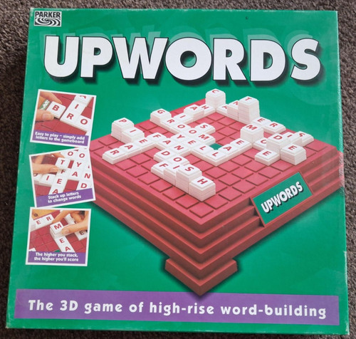 Upwords board game - board, parker