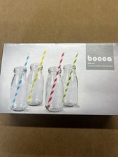 Mini glass milk bottles - mini,