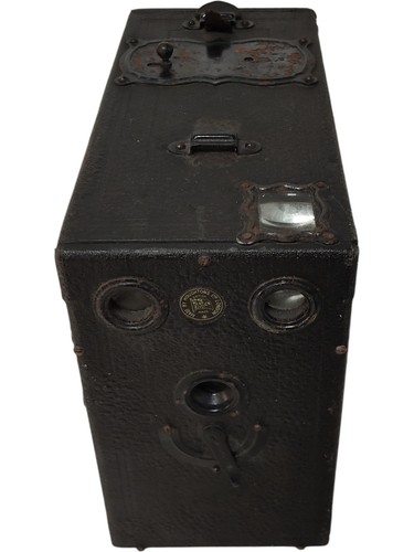 Antique box camera roll - box,