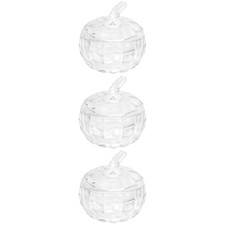  Candy Holder Glass Pumpkin