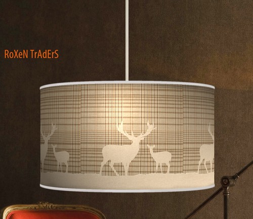 Stag deer taupe - stag, retro