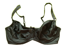 Closer With E-VIE UK 34DD Black Underwired Full Cup Bra