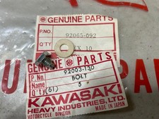 KAWASAKI NOS CLUTCH RELEASE BOLT & GASKET KT KX KDX KS KE KXT Z KZ KLX KLT F12MX