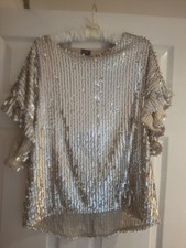 Riverisland Sequin Top S