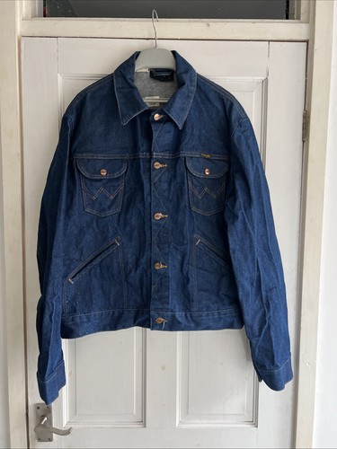 Vintage wrangler stiff denim - vintage,