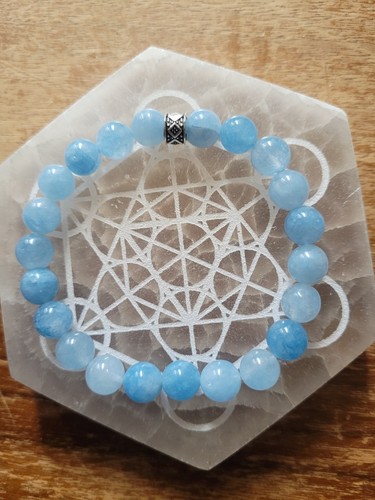 Natural aquamarine crystal - natural,