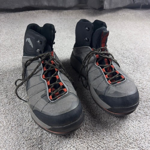 Simms boots mens gray - 12,