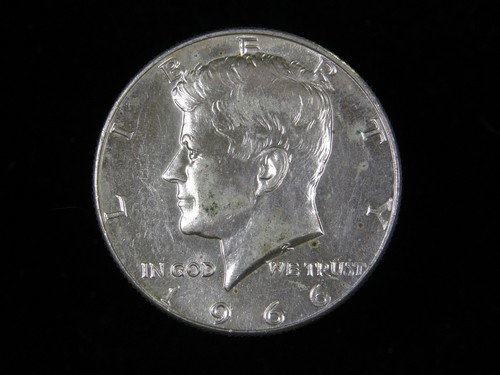 1966 usa silver kennedy half - kennedy,