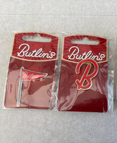 Butlins pin badges - butlins,
