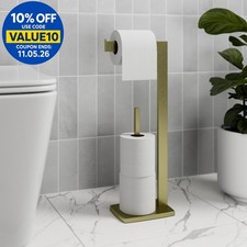 Brushed Brass Freestanding