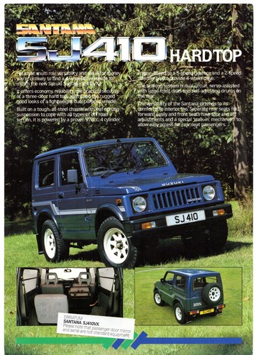 Suzuki sj410 santana hard top - suzuki,