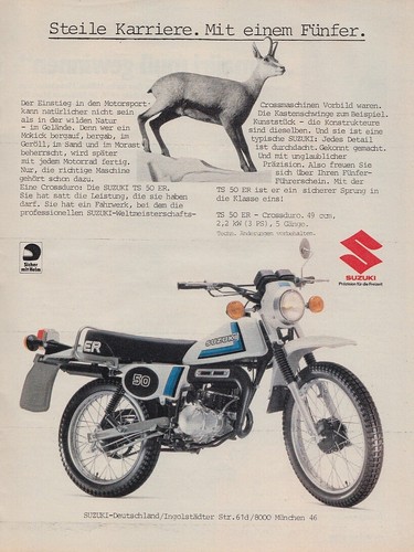 Suzuki er crossduro - suzuki,