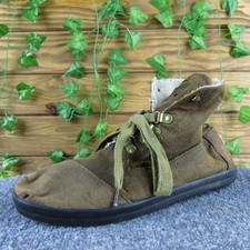 TOMS Highlands Botas Men's Brown Lace Up Ankle Boots Casual Comfort 9M