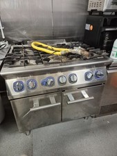 Natural gas Electrolux  6 Burner  Cooker/Oven Range commercial