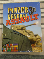 Panzer General 3D Assault Windows BIG BOX PC Game Manual Guide Maps