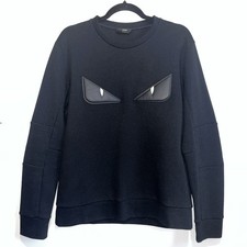Fendi Leather Bug Eyes Jumper Size L
