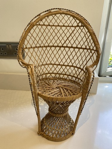 Vintage peacock chair - vintage, for