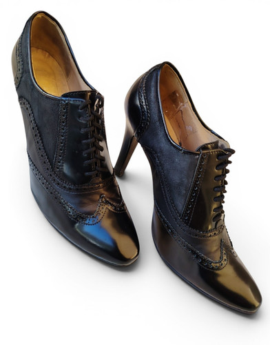 Alba moda black leather - moda,