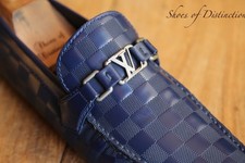 Louis Vuitton Navy Blue Damier